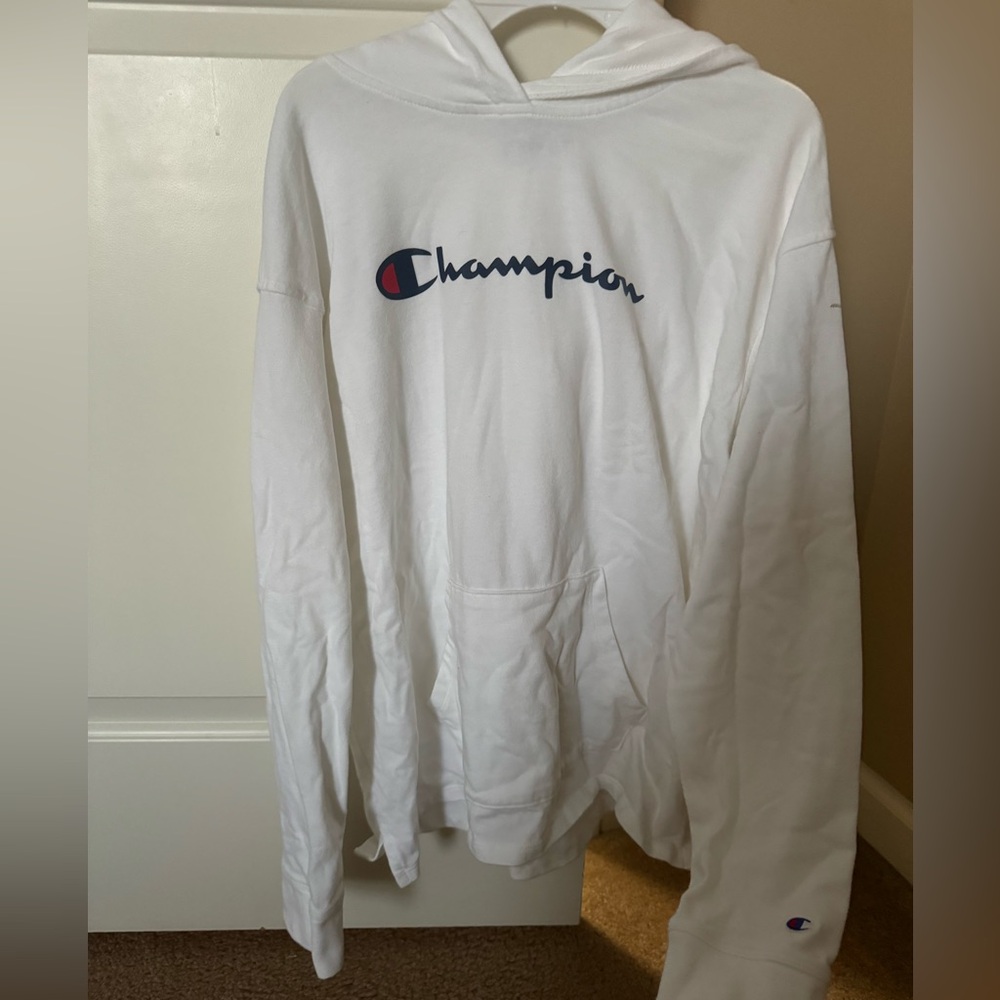 Champion Classic Hoodie White